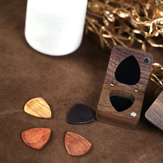 Organizador de Púas de Guitarra en Madera - Caja Almacenamiento Premium - Image 22