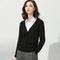 Cardigan Suelto de Punto Versátil para Mujer - Abrigo Exterior Cómodo