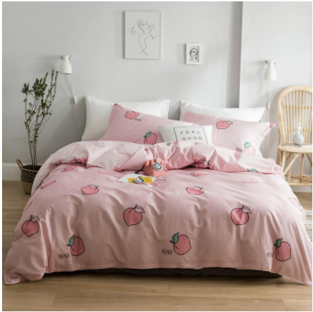 Juego de Cama Coreano Twill de 4 Piezas - Image 12