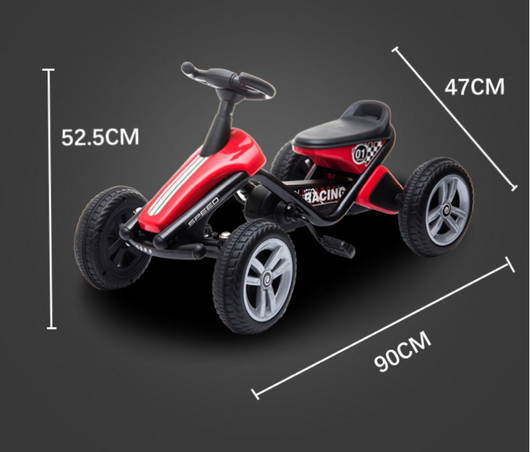 Kart a Pedales Infantil de 4 Ruedas para Ejercicio y Diversión - Image 4