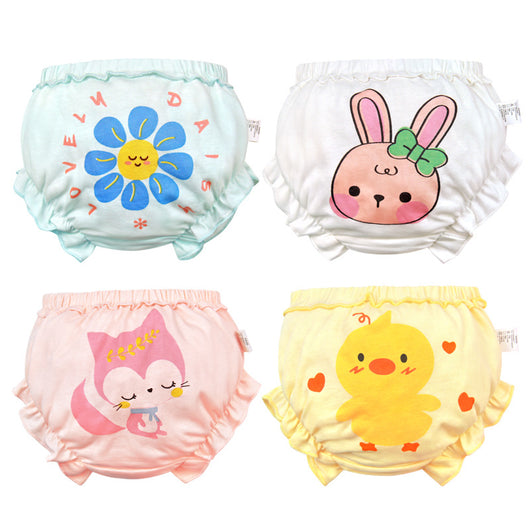 Calzones Infantiles Estilo Coreano para Niñas - Ropa Interior sin Costuras - Image 5