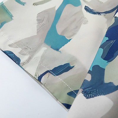 Camisa Estampada con Diseño de Flores en Óleo para Hombre - Image 4