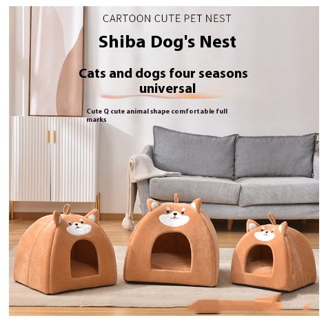 Cama Térmica para Mascotas - Lavable a Máquina