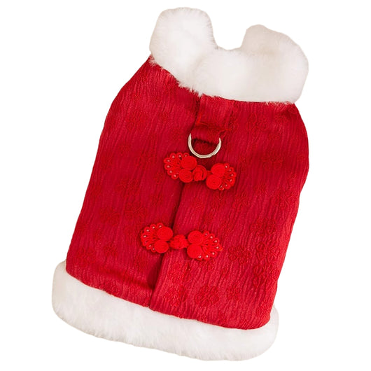 Ropa Festiva Año Nuevo Chino para Perros y Gatos - Diseño Tradicional en Algodón - Image 8