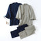 Pijama Hombre Pantalón Gasa Algodón Puro