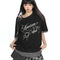 Camiseta Manga Corta para Mujer con Letras de Moño