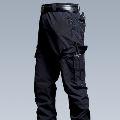 Pantalones Tácticos Multibolsillos Holgados de Trabajo Resistente - Image 9