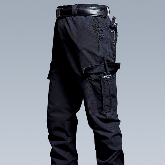 Pantalones Tácticos Multibolsillos Holgados de Trabajo Resistente - Image 9