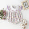 Enterizo Floral Minimalista Estilo Western para Bebé