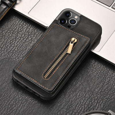 Funda para Teléfono con Bolsillo Lateral, Cierre de Cremallera y Correa de Muñeca - Image 3