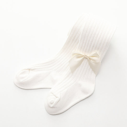 Calcetines infantiles con moño elegante - Image 15