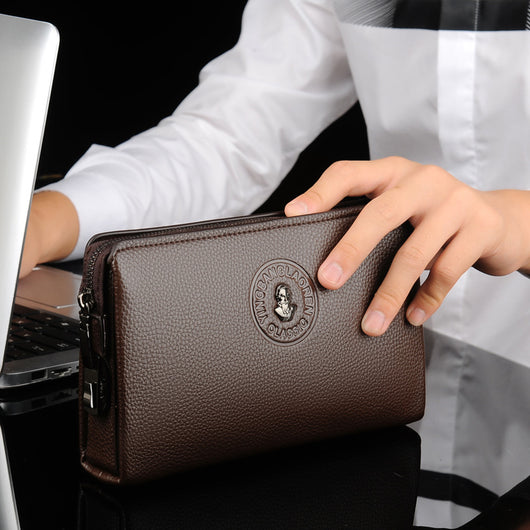 Cartera Ejecutiva de Cuero Suave para Hombre - Image 7