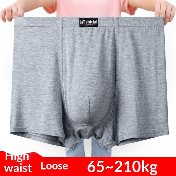 Calzoncillos Boxer Briefs Talla Grande Transpirables con Cintura Alta