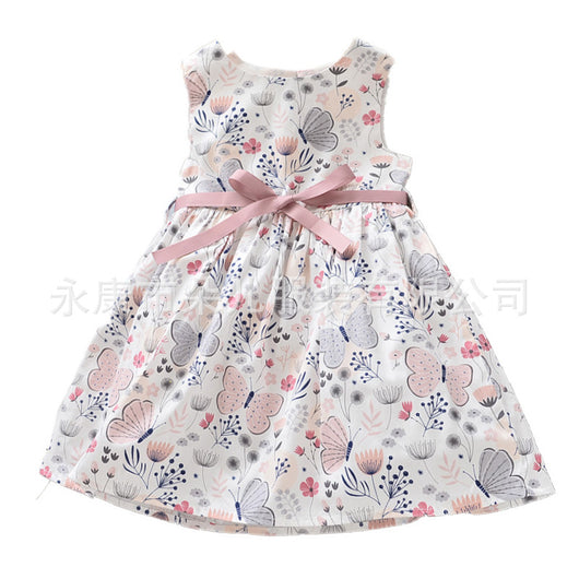 Vestido Infantil Princesa Verano con Bordado y Malla Delicada - Image 37