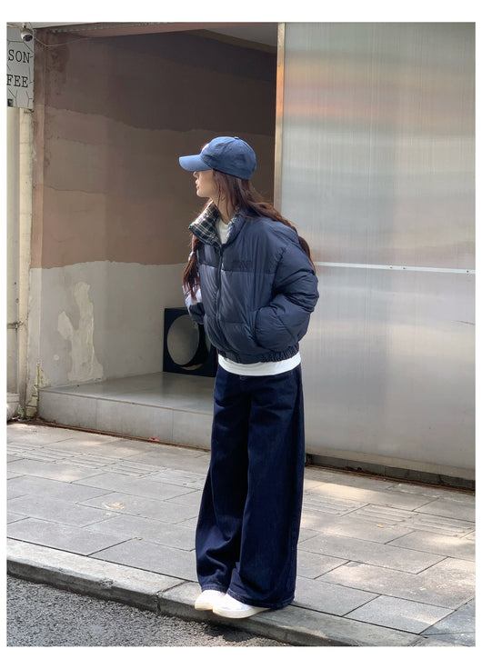 Abrigo Acolchado de Algodón Estilo Coreano para Mujer - Image 15