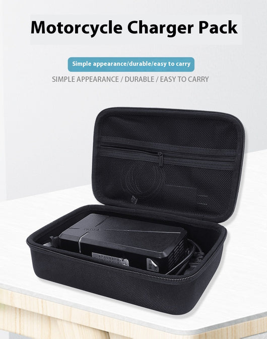 Bolsa de Almacenamiento Rígida para Cargadores de Motos Eléctricas y Herramientas - Image 34