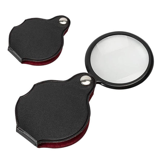Lupa Plegable de Cuero 50mm - Portátil y Elegante - Image 8