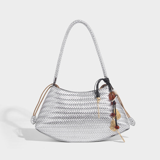 Bolso Tejido Axilar Commuter - Cartera Versátil de Hombro - Image 7