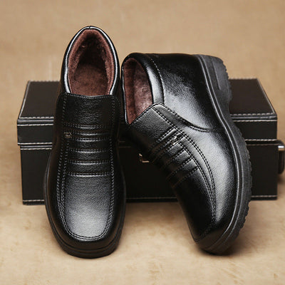 Botas de Nieve Impermeables para Hombre con Forro de Algodón Suave - Image 11