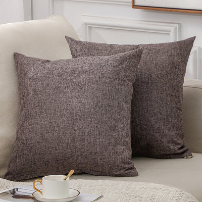Almohada de Lino y Algodón para Sofá - Diseño Liso y Elegante - Image 7