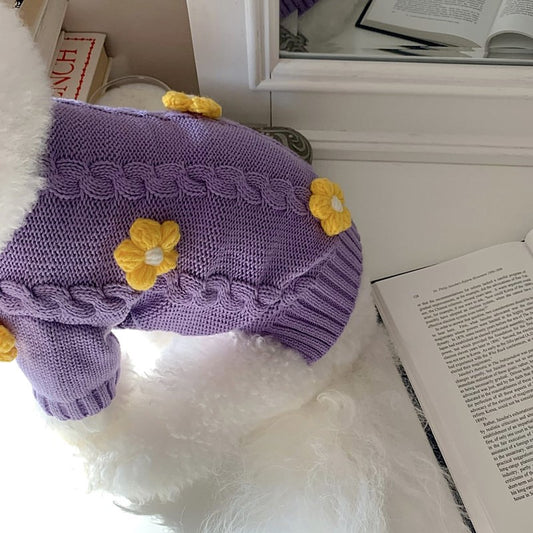 Ropa para Perros con Estampado Floral - Moda y Personalidad - Image 2