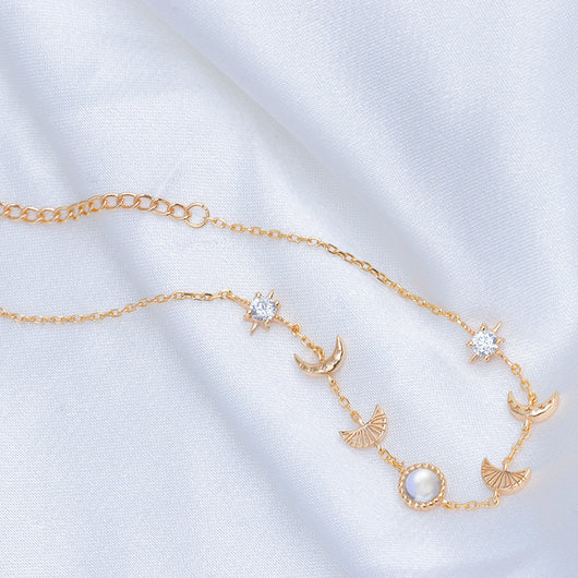 Pulsera de Plata 925 Piedra Luna - Diseño Xingyue Temperamental - Image 10