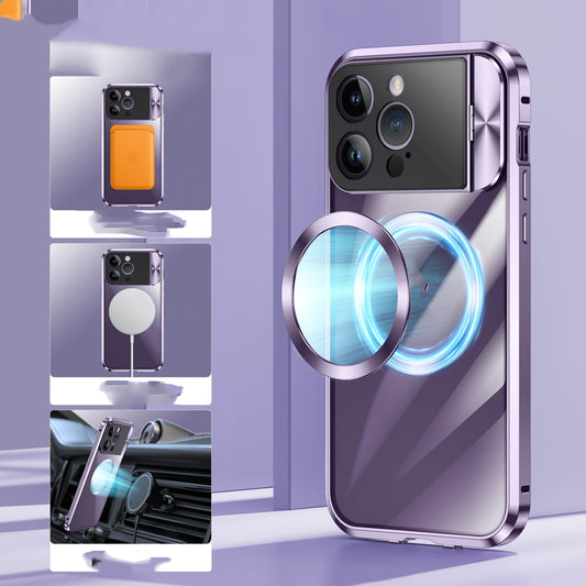 Soporte Metálico para Teléfono con Ventana Grande - Bracket Resistente