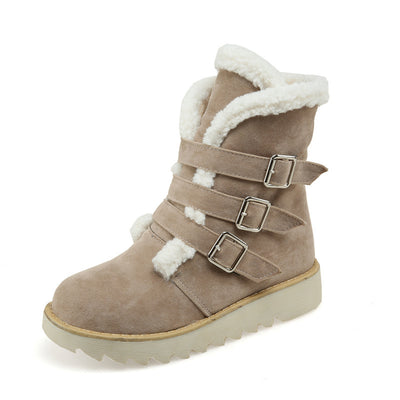 Botas de Nieve Talla Grande con Hebilla - Comodidad Total en Invierno - Image 7
