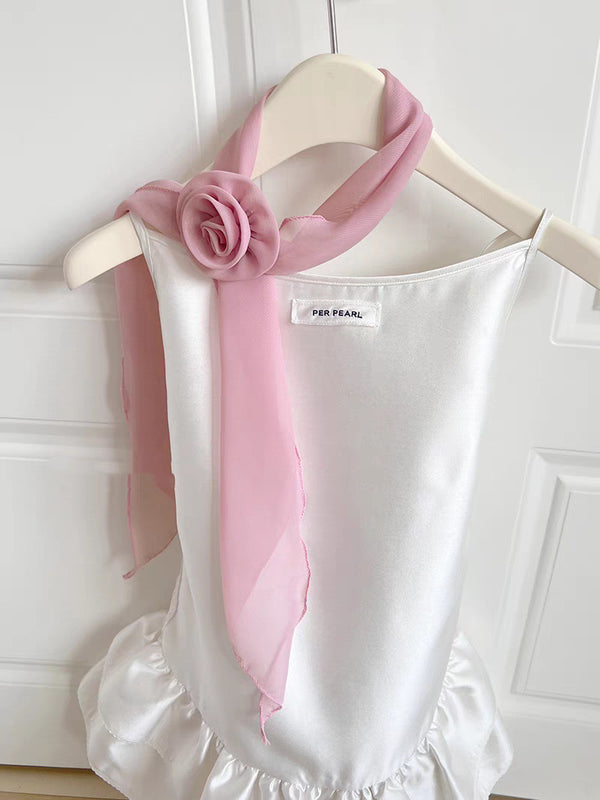 Pañuelo Elegante Tonos Rosa Puro