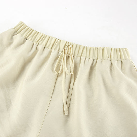 Conjunto Holgado de Escote V con Diseño de Hoja de Loto - Image 28