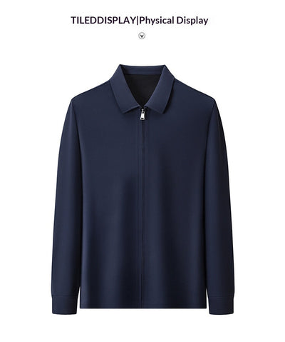 Conjunto de Dos Piezas para Hombre: Cardigan con Cierre y Pantalones Trendy Otoño - Image 28
