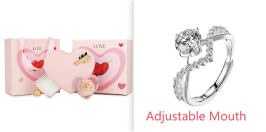 Caja de Joyería Doble Corazón en Plástico - Image 14
