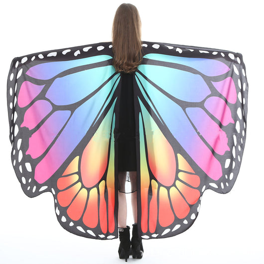 Toalla de Playa Chiffón Estampada con Mariposas - Image 11