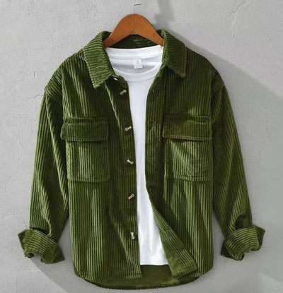 Camisa de Pana Premium para Hombre - Primavera y Otoño - Image 5