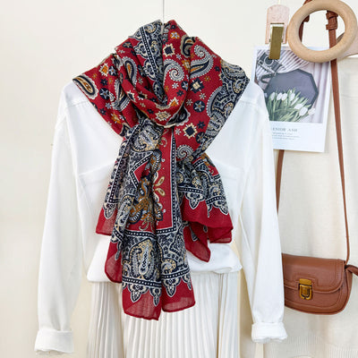 Pañuelo Foulard de Seda Premium con Protección Solar - Diseño Clásico Versátil - Image 15