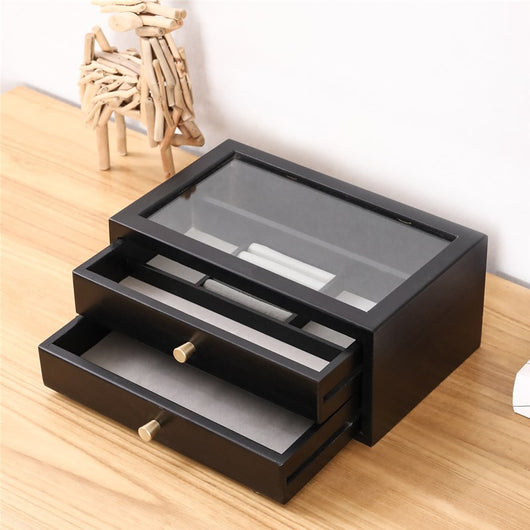 Caja Organizadora de Madera para Joyas y Maquillaje - Image 18
