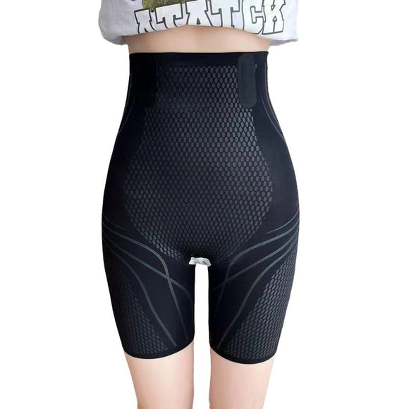 Pantalones Deportivos de Cintura Alta sin Costuras con Efecto Líquido