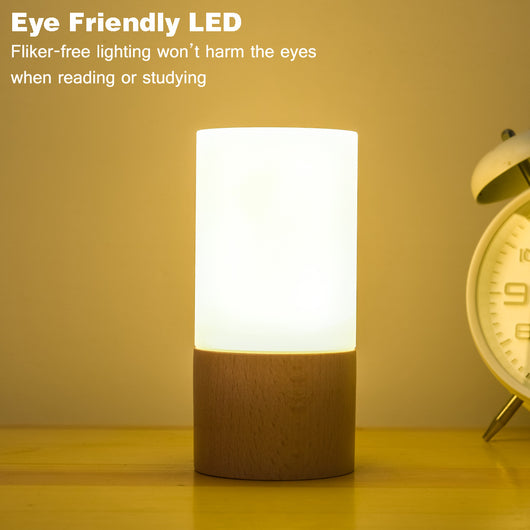 Luz de Noche LED Inteligente de Madera Natural - Image 11