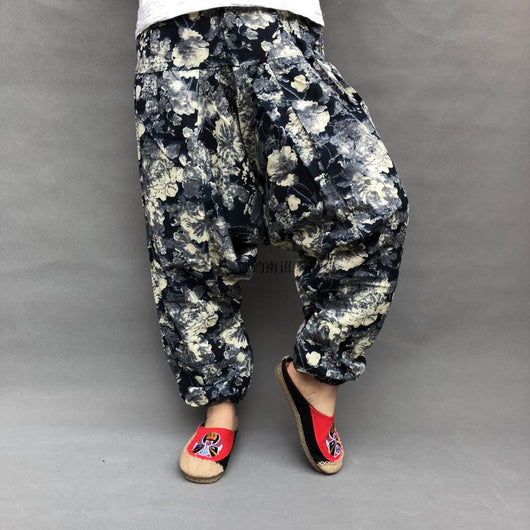 Pantalones Holgados Talla Grande Unisex con Entrepierna Amplia - Image 12