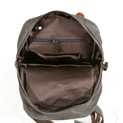 Bolsa de Pecho Multifuncional en Lona para Hombre - Image 5