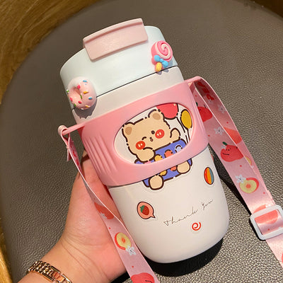 Vaso Térmico Cartoon Viral con Diseño Creativo - Image 19