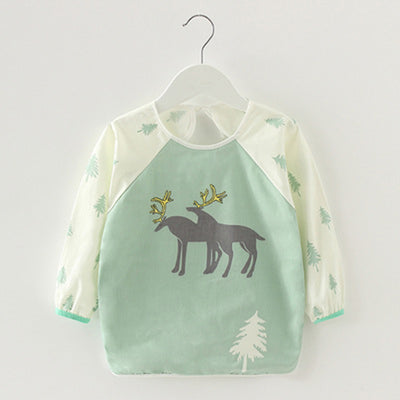 Babero Delantal de Algodón con Bolsillo para Bebés y Niños - Image 12