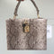 Bolso de Cuero Estampado Serpiente para Mujer - Estilo Europeo y Americano