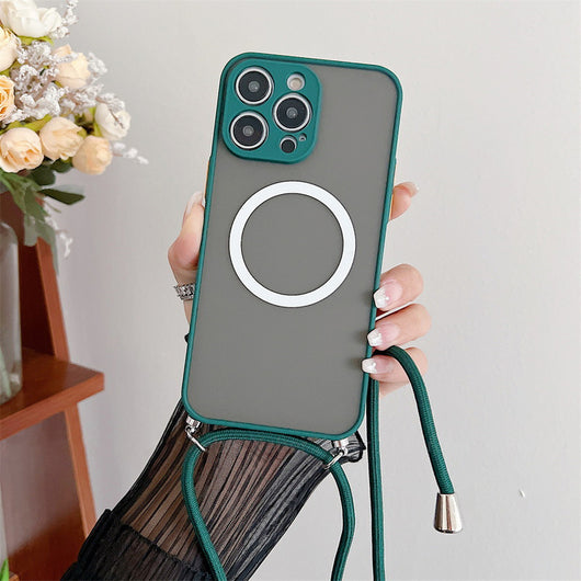 Funda Transparente con Cordón Magnético para Celular - Image 13