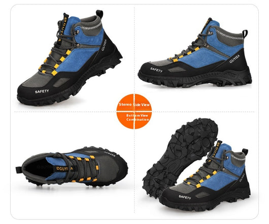 Zapatos de Seguridad Antiaplastamiento y Antipunzante Ligeros y Cómodos - Image 8