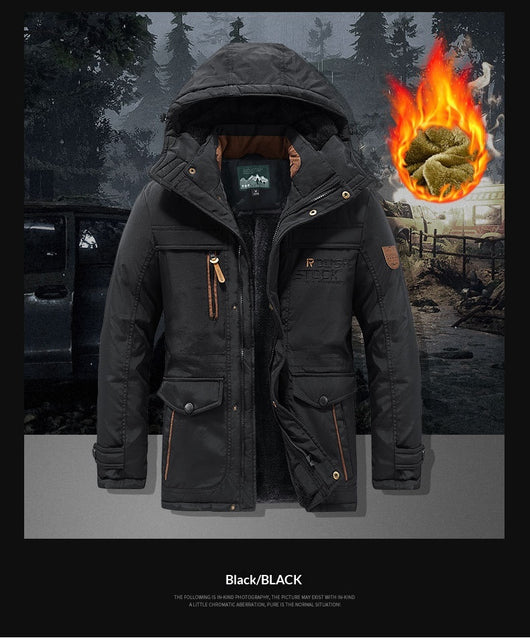 Chaqueta Táctica Aislada para Hombre Otoño-Invierno - Image 18