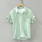 Camisa Estampada Tie-dye Japonés de Verano para Hombre