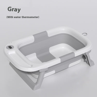 Bañera Plegable para Bebé 0-3 Años con Termómetro de Agua - Image 9