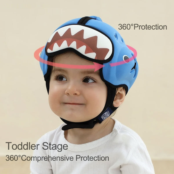 Casco Protector Infantil Ajustable Antigoipes y Anticaídas