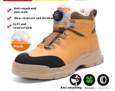 Botas de Seguridad Altas para Hombre - Protección Antiaplastamiento y Antipunción Todo Año - Image 11